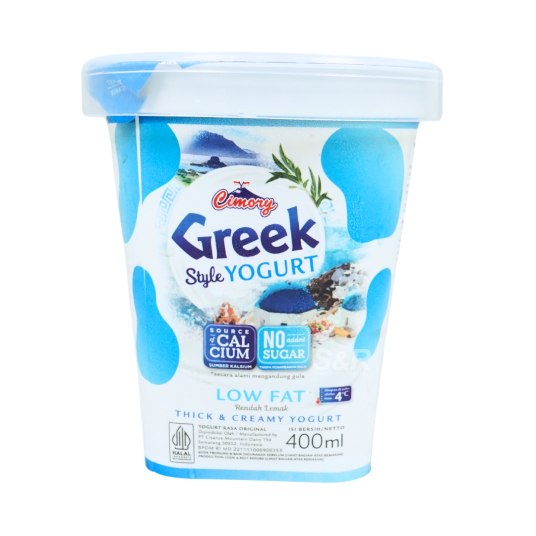 Cimory Low Fat Greek Style Yogurt Light 400mL
